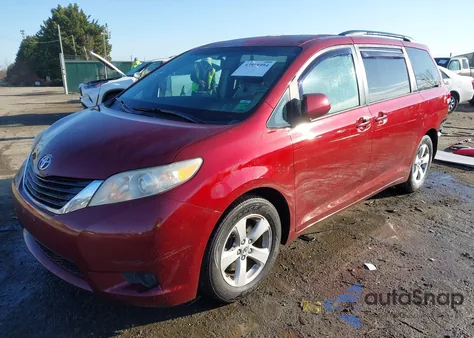 2013 Toyota Sienna Le V6 8 Passenger из США, поврежденный, VIN 5TDKK3DC8DS339214